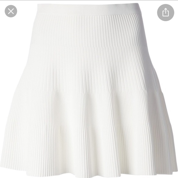 Ralph Lauren white mini skirt